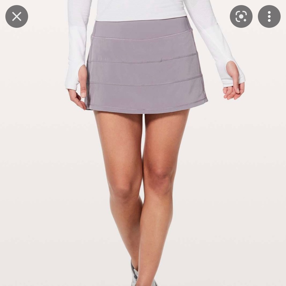 Lululemon Pace Rival Mid Rise Skirt